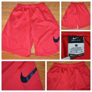 Youth boys Nike Dri-fit shorts, size youth extra large (XL)